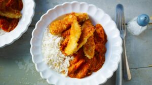 Chicken katsu curry