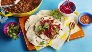 Tupork Shakur slow-cooked pork tacos
