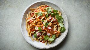 Vietnamese-style loaded fries